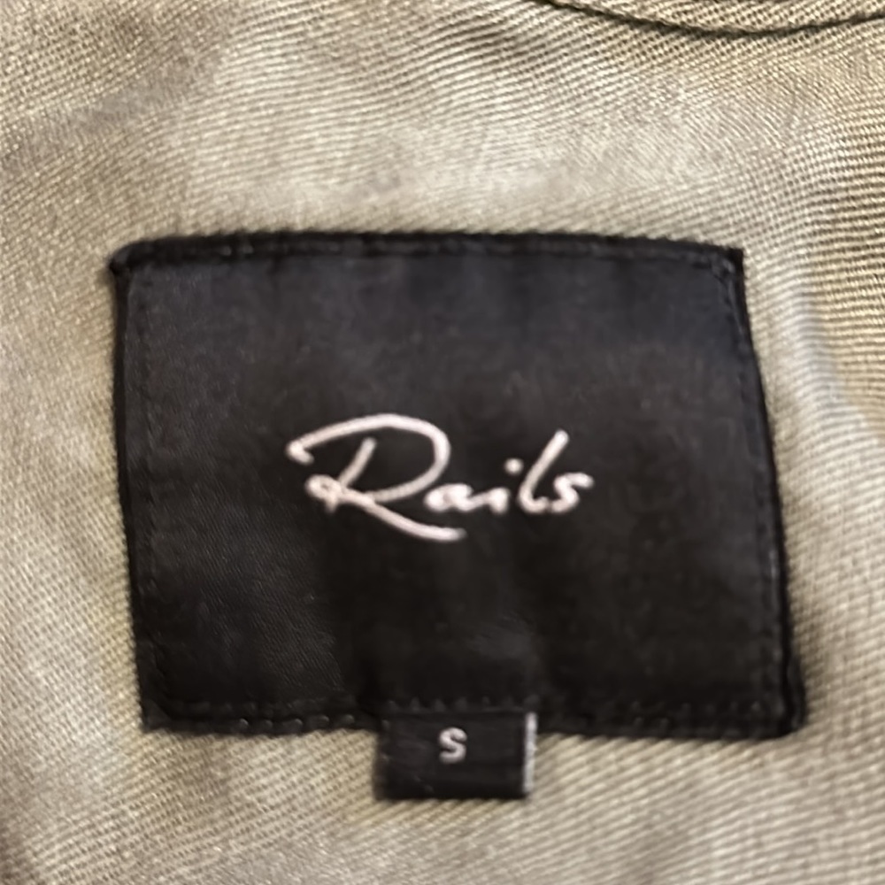 Rails Elliot Embroidered Utility Shacket Boho Western Desert Wanderlust Small - Picture 10 of 14